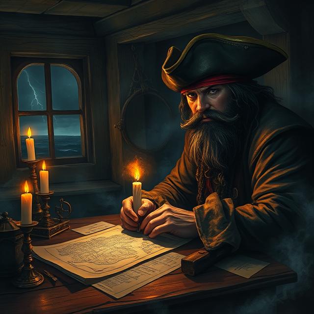 blackbeard writing