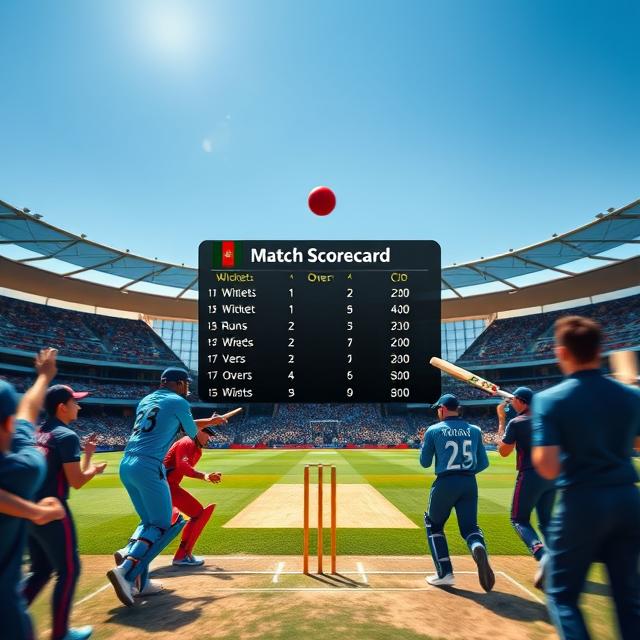 afghanistan national cricket team vs england cricket team match scorecard
