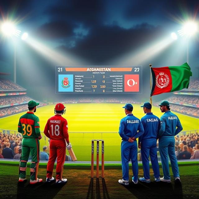 bangladesh national cricket team vs afghanistan national cricket team match scorecard