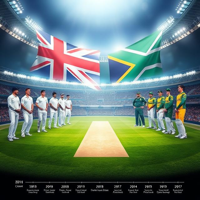 england cricket team vs south africa national cricket team timeline